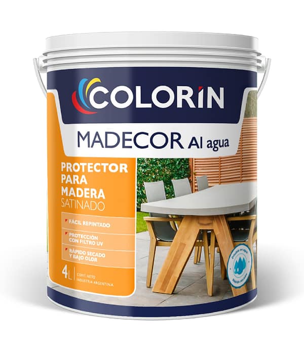Madecor al agua Protector para Madera satinado